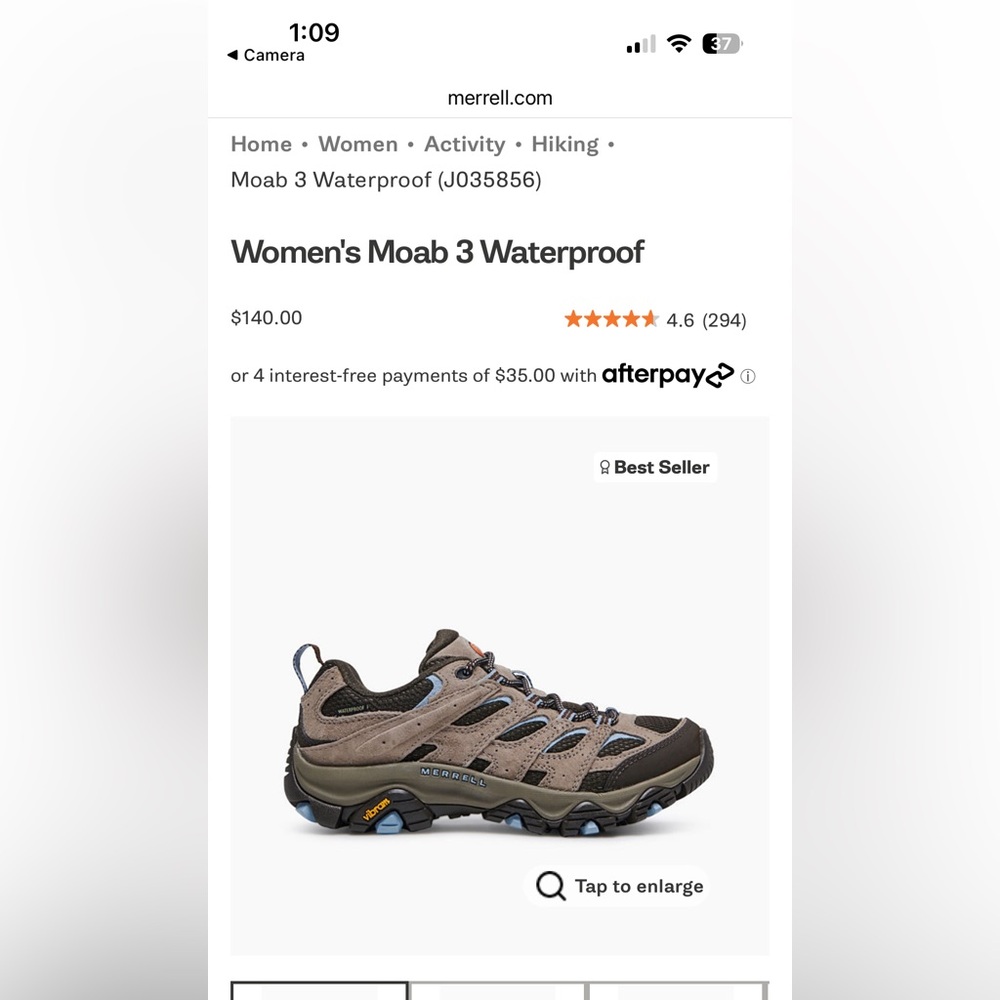 Merrell Moab 3 Hiking Shoes